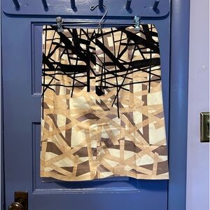 Women’s size 6 skirt - abstract print